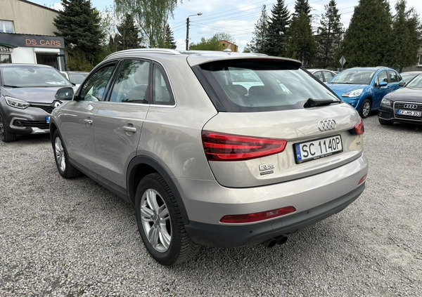 Audi Q3 cena 66900 przebieg: 198000, rok produkcji 2013 z Częstochowa małe 529